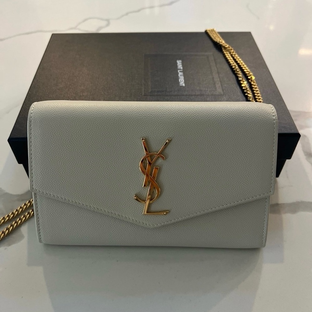 Saint Laurent Uptown Wallet on Chain